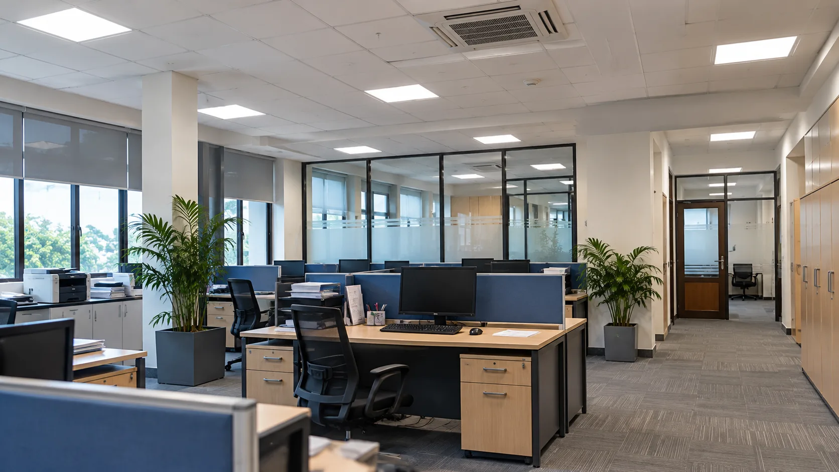 Renovation work of Zone Management Office at KEPZ